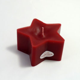 Rote Sternkerze