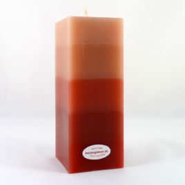 Gradient 4-Eckquader in Rosé und Rot